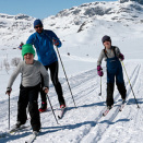 Kronprinsfamilien på ski på Beitostølen (Foto: Lise Åserud, NTB Scanpix)